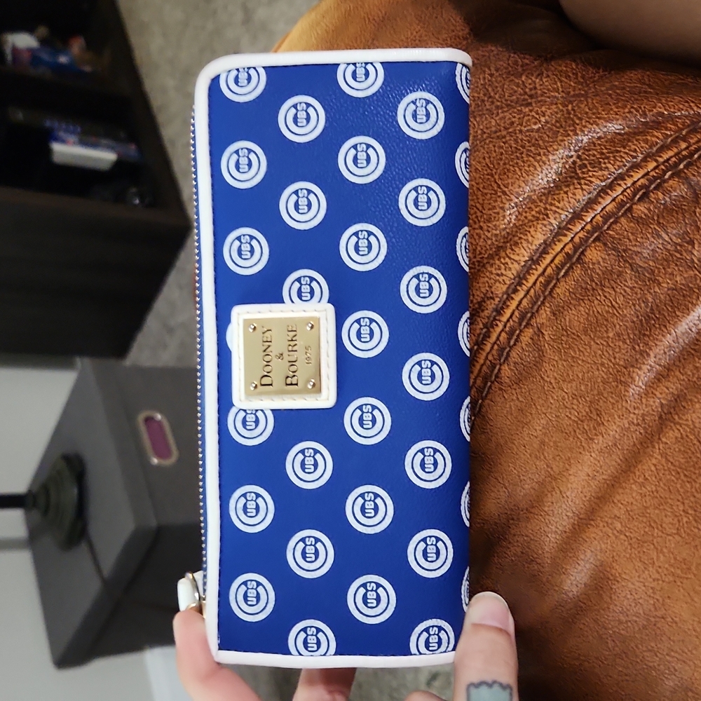 Authentic Dooney & Bourke Chicago Cubs wallet